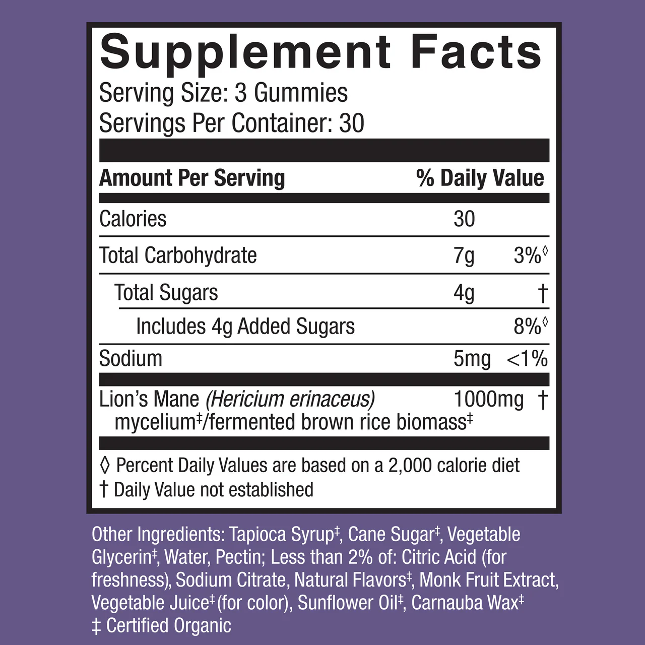 Host Defense® Lion’s Mane Gummies - Image 2
